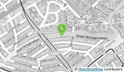 Bekijk kaart van BestWestern Hotel in Den Haag