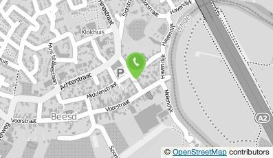 Bekijk kaart van De Echte Bakker Walderveen in Beesd