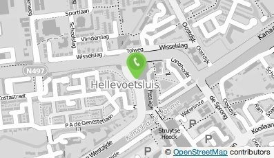 Bekijk kaart van De Hypotheekshop in Hellevoetsluis