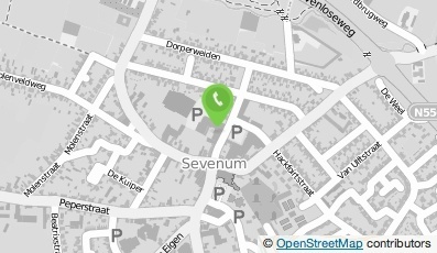 Bekijk kaart van De Echte Bakker Gommans in Sevenum