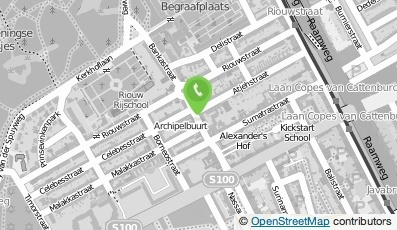 Bekijk kaart van Travel XL Reisbureau Archipel in Den Haag