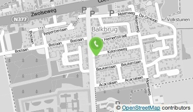 Bekijk kaart van Elektro Specialist Katerberg Installatietechniek in Balkbrug