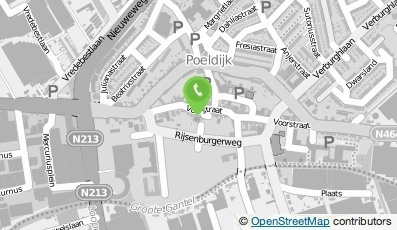 Bekijk kaart van Elektro Specialist Van Spronsen in Poeldijk