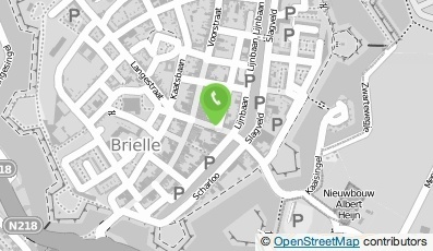 Bekijk kaart van Van der Breggen Bakkers in Brielle