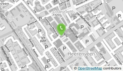 Bekijk kaart van Jeans Centre in Heerenveen