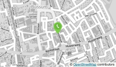 Bekijk kaart van Bike Totaal Daatzelaar Fietsen in Bussum