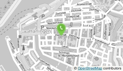 Bekijk kaart van D.I.O drogist Jurien in Harlingen