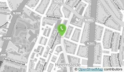 Bekijk kaart van D.I.O drogist van Beem in Heemstede