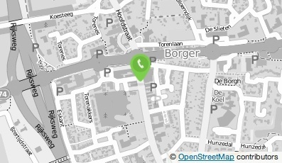 Bekijk kaart van De Echte Bakker Koert Poelstra in Borger