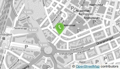 Bekijk kaart van vDAL mannenmode in Nijmegen