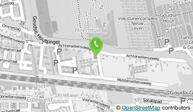 Bekijk kaart van Hoogeveen Fietsbeleving in Gouda