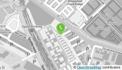 Bekijk kaart van Grapedistrict Hoofdkantoor in Amsterdam