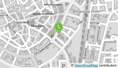 Bekijk kaart van Woonsquare in Bergen op Zoom