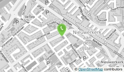 Bekijk kaart van Tango in Nieuwerkerk aan den Ijssel