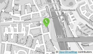 Bekijk kaart van Cristal Cleaning Hoofdkantoor in Prinsenbeek