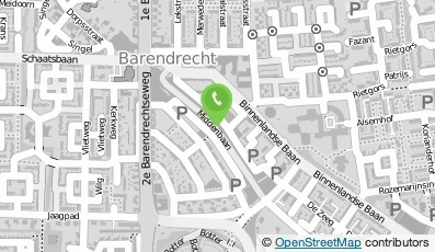 Bekijk kaart van Bakker Klootwijk in Barendrecht