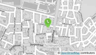 Bekijk kaart van Joop van Voorthuizen Fietsen in Scherpenzeel (Gelderland)