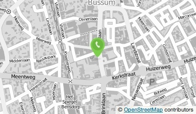 Bekijk kaart van Telefoto Strik Bussum in Bussum