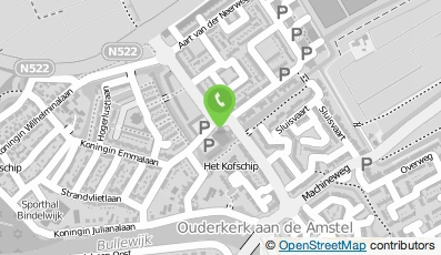 Bekijk kaart van Plaza Sluisplein in Ouderkerk aan De Amstel