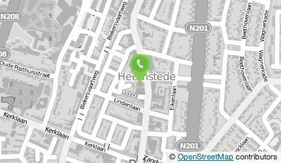 Bekijk kaart van Weber by Van Vuuren in Heemstede