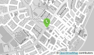 Bekijk kaart van Febo in Volendam