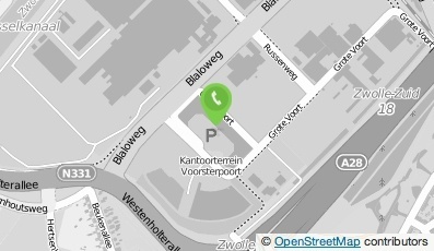 Bekijk kaart van Sanders keukenstad in Zwolle