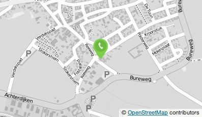 Bekijk kaart van Woon Service Winkel Bron in Nes (gemeente Ameland Friesland)