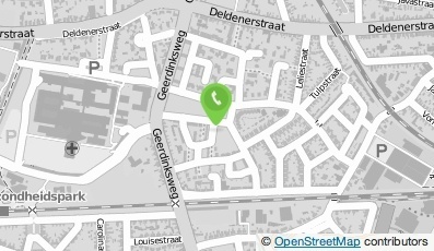 Bekijk kaart van Kinderdagverblijf Groene Ballon Dependance in Hengelo (Overijssel)