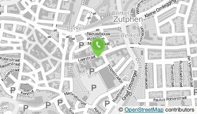 Bekijk kaart van Kinderdagverblijf Koetje Boe in Zutphen
