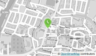 Bekijk kaart van Hooradvies Pomper in Franeker