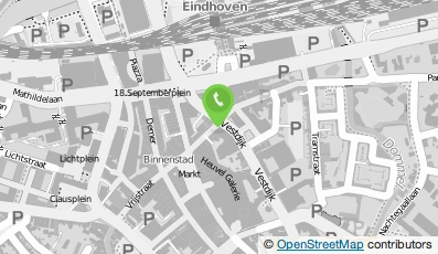 Bekijk kaart van Crown Hotel Eindhoven in Eindhoven