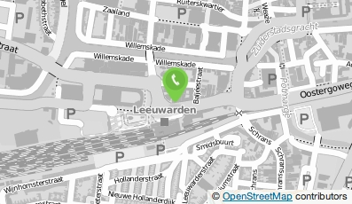 Bekijk kaart van Oranje Hotel Leeuwarden in Leeuwarden