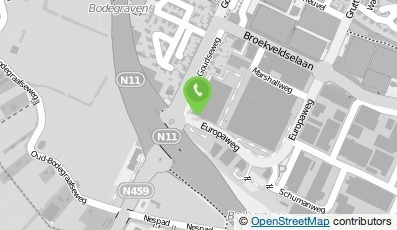 Bekijk kaart van Dagwinkel Hoofdkantoor in Bodegraven