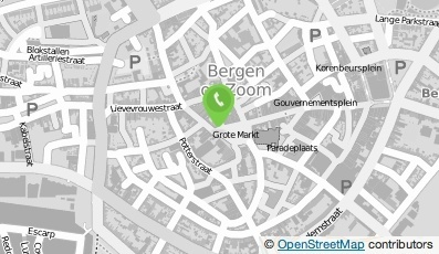 Bekijk kaart van Grand Hotel de Draak & Résidence Dagmara in Bergen op Zoom