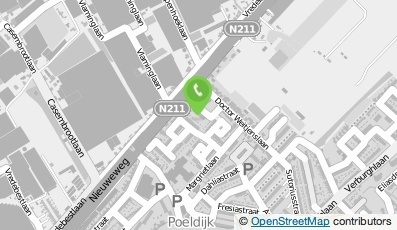 Bekijk kaart van Kinderopvang Palet-Nieuwe Weg in Poeldijk