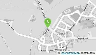 Bekijk kaart van AD Autobedrijf Slettenhaar in Almen