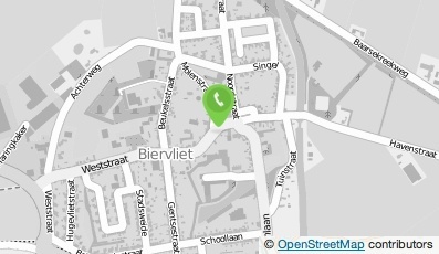 Bekijk kaart van 't Winckeltje in Biervliet