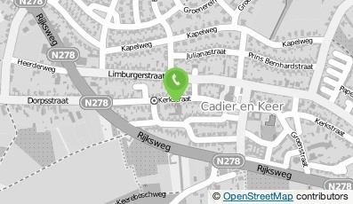 Bekijk kaart van AD Autobedrijf Keer in Cadier en Keer