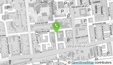 Bekijk kaart van Van Boxtel hoorwinkels in Waalwijk