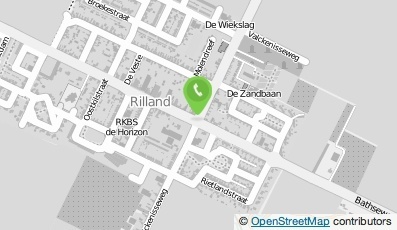 Bekijk kaart van Happy Frites in Rilland