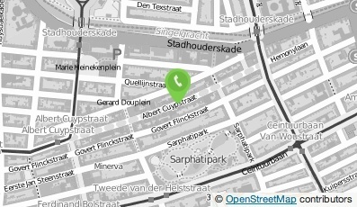 Bekijk kaart van Boerenbonthal in Amsterdam