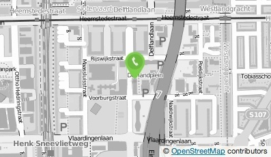 Bekijk kaart van PostNL postkantoor in Amsterdam