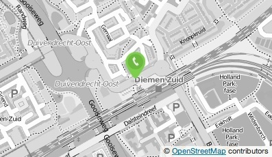 Bekijk kaart van PostNL postkantoor in Diemen