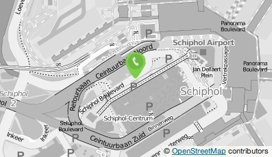 Bekijk kaart van PostNL postkantoor in Schiphol