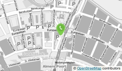 Bekijk kaart van PostNL postkantoor in Almere