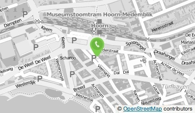 Bekijk kaart van PostNL postkantoor in Hoorn (Noord-Holland)