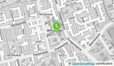 Bekijk kaart van PostNL postkantoor in Hoorn (Noord-Holland)