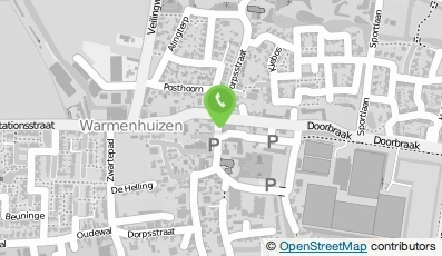 Bekijk kaart van PostNL postkantoor in Warmenhuizen