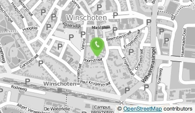 Bekijk kaart van Van Haren in Winschoten