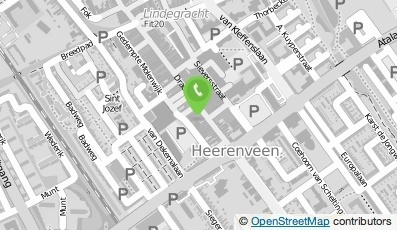 Bekijk kaart van Van Haren in Heerenveen